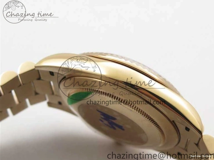 0409 Day-Date 40mm 228239 BP New Dial Version 904 RG T Crystal Markers RG Dial on RG President Bracelet A Popular 2834